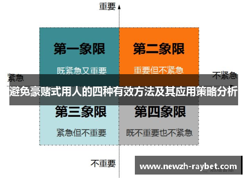 避免豪赌式用人的四种有效方法及其应用策略分析 避免豪赌式用人的四种有效方法及其应用策略分析
